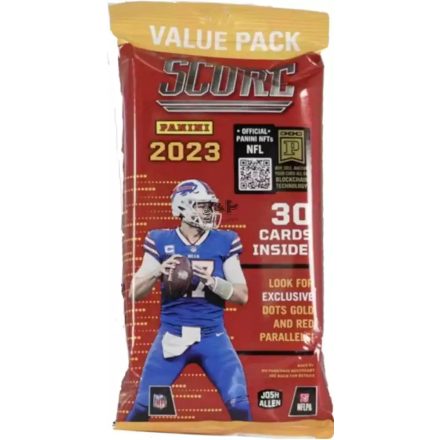 2023 Panini Score Football Value Multi Cello Jumbo Fat pack - NFL kártya csomag