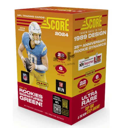 2024 Panini Score Football Hobby Blaster box - NFL kártya doboz