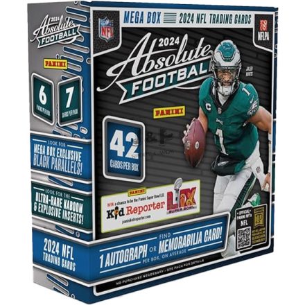 2024 Panini Absolute Football MEGA box - NFL kártya doboz