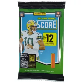 2025 Panini Score Football Retail pack - NFL kártya csomag