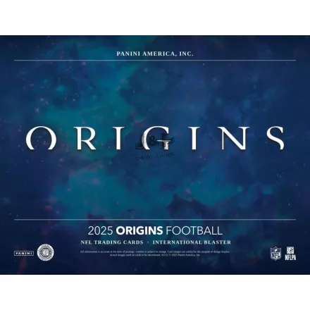 2025 Panini Origins Football International Blaster pack - NFL kártya csomag