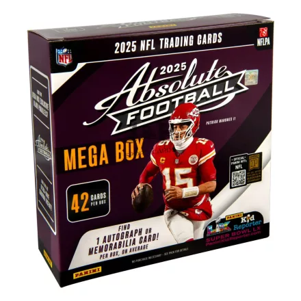 2025 Panini Absolute Football Mega box - NFL kártya doboz