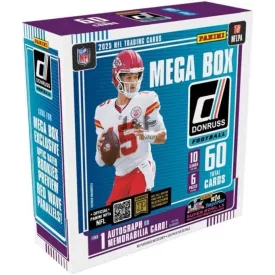 2025 Panini Donruss Football Mega box - NFL kártya doboz