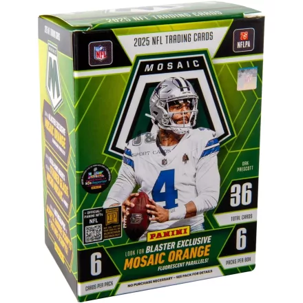 2025 Panini Mosaic Football Blaster box - NFL kártya doboz