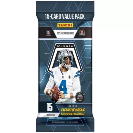 2025 Panini Mosaic Football Blaster pack - NFL kártya csomag