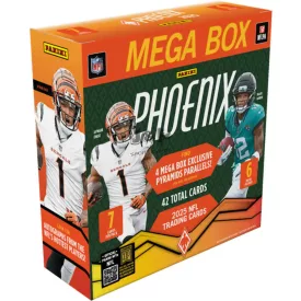 2025 Panini Phoenix Football International Mega box - NFL kártya doboz