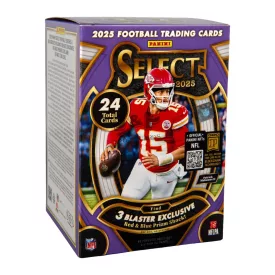 2025 Panini Select Football Blaster box - NFL kártya doboz