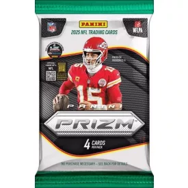2025 Panini Prizm Football RETAIL pack - NFL kártya csomag