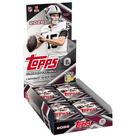2026 Topps Flagship Football HOBBY Box - NFL kártya doboz