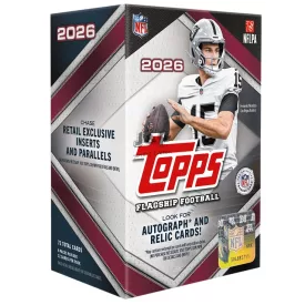 2026 Topps Flagship Football Value Box - NFL kártya doboz