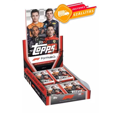 2022 Topps Formula 1 Racing Flagship HOBBY box - F1 kártya doboz