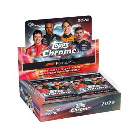 2024 Topps Chrome Formula 1 Racing Qualifying Lap Hobby Lite box - F1 kártya doboz