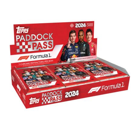 2024 Topps Paddock Pass F1 Formula 1 Racing HOBBY box - F1 kártya doboz