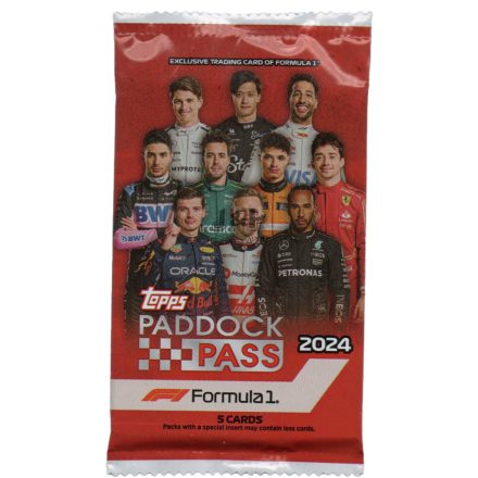 2024 Topps Paddock Pass F1 Formula 1 Racing BLASTER pack - F1 kártya csomag