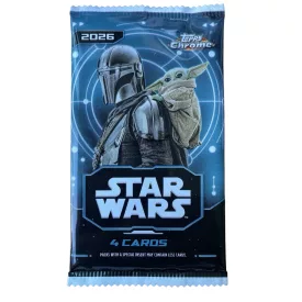 2026 Topps Star Wars Chrome Blaster pack- csomag