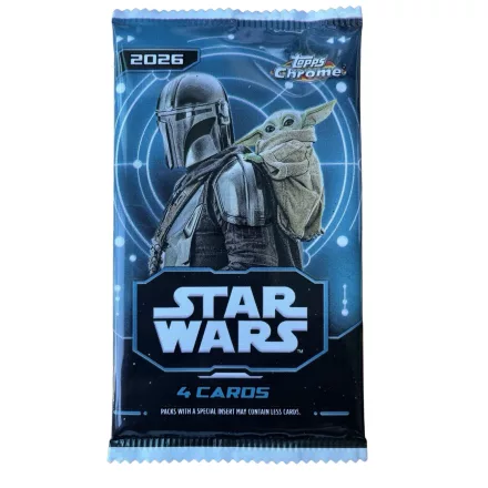 2026 Topps Star Wars Chrome Blaster pack- csomag