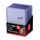 Ultra Pro toploader kemény tok 3" x 4" Super Thick színtelen 100pt  - db