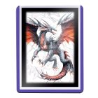 Ultra Pro kemény tok toploader 3" x 4" Standard színtelen Lila kerettel 35pt - db