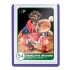 Ultra Pro kemény tok toploader 3" x 4" Standard színtelen Lila kerettel 35pt - db