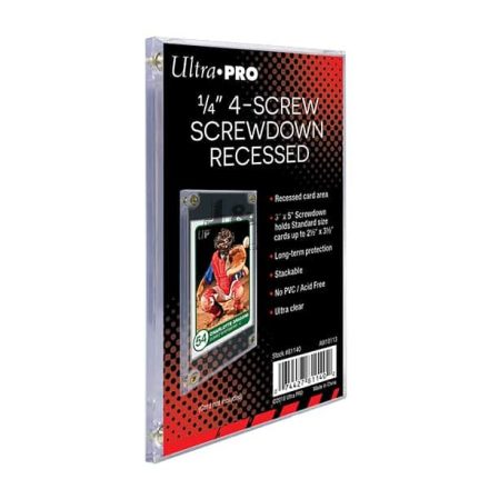 Ultra Pro Screwdown Recessed Holder - csavaros tok