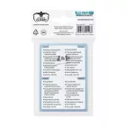 Ultimate Guard Precise-Fit 60x87mm Soft Sleeves Japanese Size Oldalsó töltésű