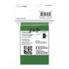 Ultra Pro Small Sleeves Pro-Matte kártyavédő fólia "bugyi" csomag 62x89mm - zöld