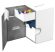 Ultimate Guard Flip'n'Tray Deck Case 100+ Standard Size XenoSkin White