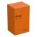 Ultimate Guard Flip'n'Tray Deck Case 80+ Standard Size XenoSkin Orange