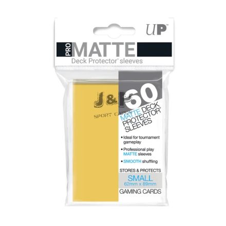 Ultra Pro Small Sleeves Pro-Matte yellow
