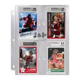 Gamegenic 24-Pocket Sideloading Pages - 24 zsebes kártya tartó lap (10 lap / csomag)