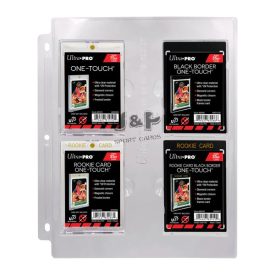   Ultra Pro One Touch Page 4 helyes (23pt-100pt) mágneses tokhoz tartó lap
