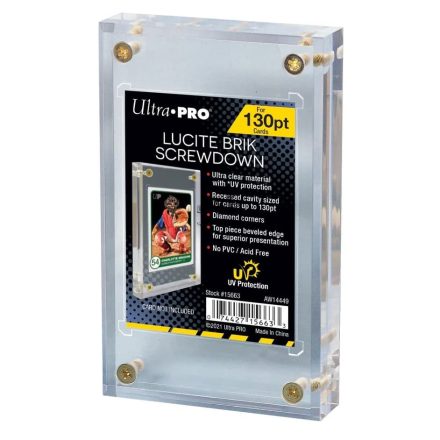 Ultra Pro Lucite Brik UV Screwdown 130PT
