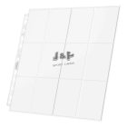 Ultimate Guard 24-Pocket QuadRow Pages Átlátszó - 24 zsebes kártya tartó lap