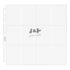 Ultimate Guard 24-Pocket QuadRow Pages Átlátszó - 24 zsebes kártya tartó lap