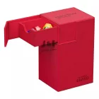 Ultimate Guard Flip'n'Tray Deck Case 80+ Standard Size XenoSkin red