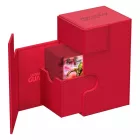 Ultimate Guard Flip'n'Tray Deck Case 80+ Standard Size XenoSkin red
