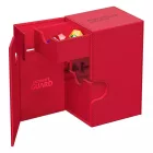 Ultimate Guard Flip'n'Tray Deck Case 80+ Standard Size XenoSkin red
