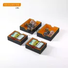 Gamegenic - Games' Lair 600+ komplett szett tartó - Fekete/narancssárga (EXCLUSIVE LINE)