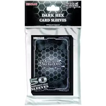 Yu-Gi-Oh! Hex Black Sleeves - kártya védő fólia
