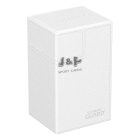 Ultimate Guard Flip'n'Tray Deck Case 80+ Standard Size XenoSkin White