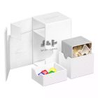 Ultimate Guard Flip'n'Tray Deck Case 80+ Standard Size XenoSkin White