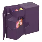 Ultimate Guard Flip'n'Tray Deck Case 80+ Standard Size XenoSkin Purple