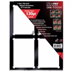 Ultra Pro fekete keret 4 kártyához - 130pt One-touch mágneses tok