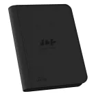 Ultimate Guard Zipfolio 160 XenoSkin cipzáras 8-zsebes prémium portfolió album fekete