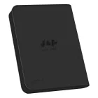 Ultimate Guard Zipfolio 160 XenoSkin cipzáras 8-zsebes prémium portfolió album fekete