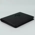 Gemloader Premium toploader tartó album - 9 zsebes Cipzáros - fekete