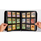 Gemloader Premium toploader tartó album - 9 zsebes Cipzáros - tiffany