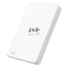 Ultimate Guard Zipfolio 360 XenoSkin cipzáras 18-zsebes prémium portfolió album fehér