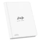 Ultimate Guard Zipfolio 360 XenoSkin cipzáras 18-zsebes prémium portfolió album fehér