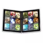 Ultimate Guard Zipfolio 360 XenoSkin cipzáras 18-zsebes prémium portfolió album fehér